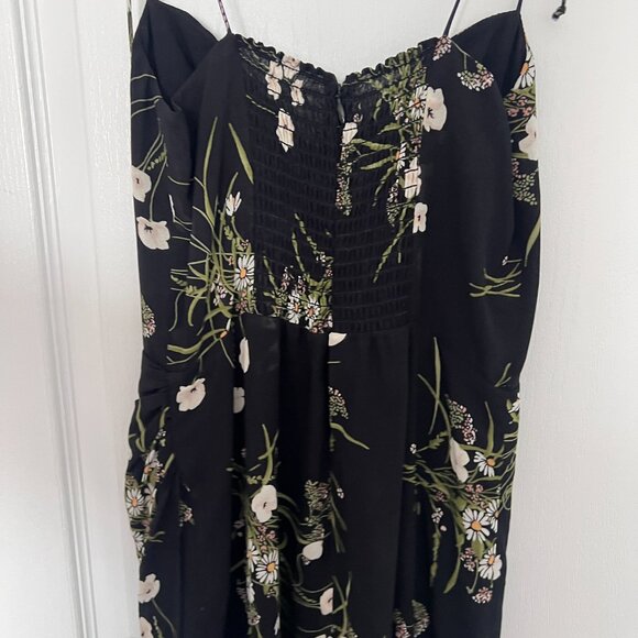 Reformation black Kourtney midi dress SIZE S - Picture 7 of 12